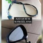 A4 AYNA SOL 16 PİNLİ 2015 2016 2017 2018 2019 SIFIR 8W1857409D