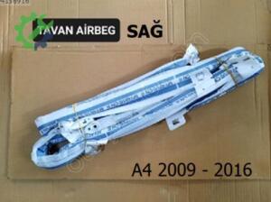 A4 TAVAN AİRBEĞİ SAĞ 2009 2010 2011 2012 2015 SIFIR 8K0880742D