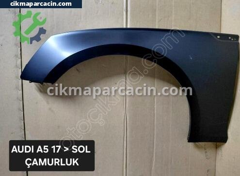 Audi A5 Sol Ön Çamurluk çıkma parça