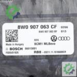 AUDI A4 2016 2020 KONFOR MODÜLÜ 8W0907063CF