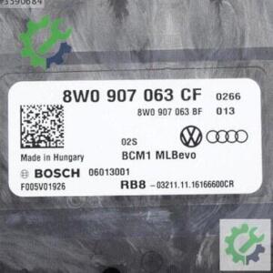 AUDI A4 2016 2020 KONFOR MODÜLÜ 8W0907063CF