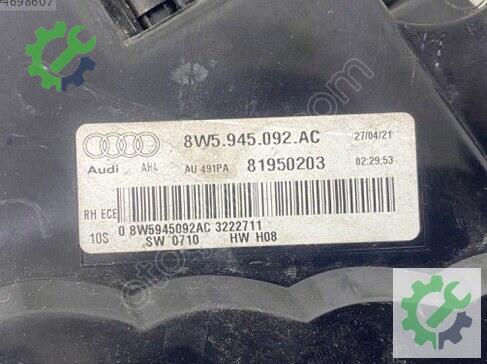 Audi A4 Sağ Arka Stop 8W5945092AC çıkma parça