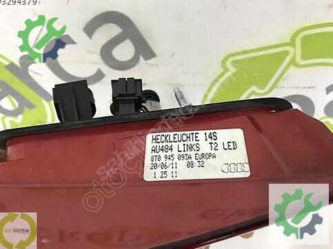 Audi A5 Sol Arka Stop 8T0945093A çıkma parça