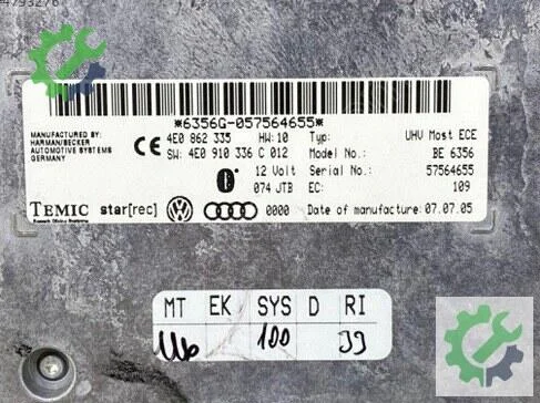 Audi A6 Kontrol Ünitesi 4E0862335 çıkma parça