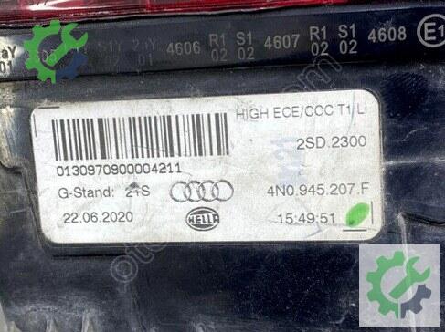 Audi A8 Sol Arka Stop 4N0945207F çıkma parça