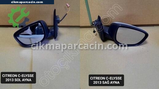 Citroen C-elysee Dış Ayna Komple çıkma parça