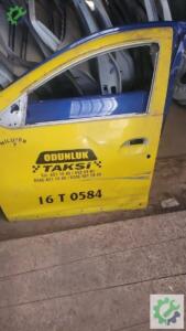 dacia dokker orjınal çıkma sol ön kapı eee