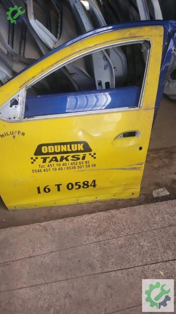 Dacia Dokker Sol Ön Kapı çıkma parça
