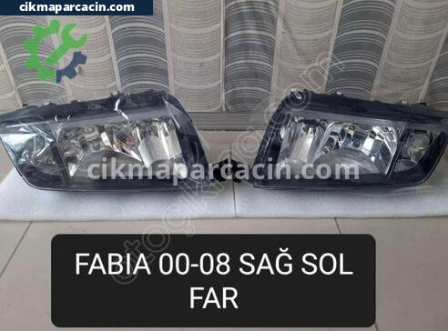 Skoda Fabia Far çıkma parça