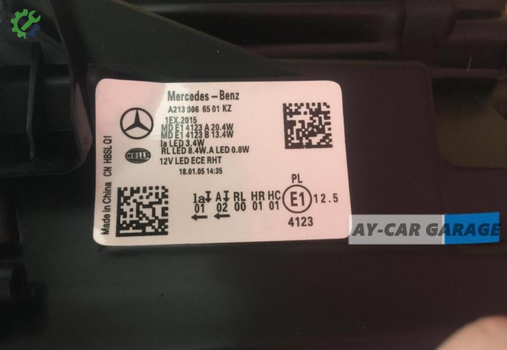 Mercedes-Benz E Serisi Far Anahtarı 2016A213906650 çıkma parça