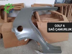 GOLF 6 ARKA ÇAMURLUK SAĞ 2008 2009 2010 2013 SIFIR 5K4809606B