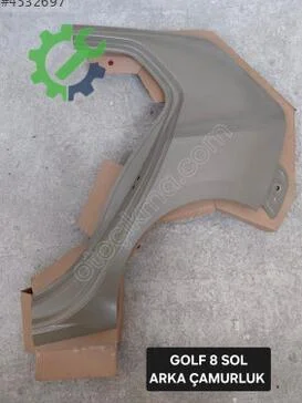 Volkswagen Golf Sol Arka Çamurluk 5H4809843 çıkma parça