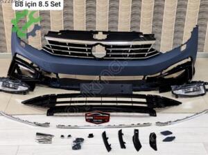 PASSAT B 8 İÇİN 8,5 R LİNE ÖN TAMPON SETİ 2015 SIFIR 3G0807217