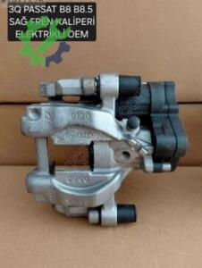PASSAT B8 FREN KALİPERİ SAĞ ARKA MOTORLU OEM 2015 SIFIR 3Q0615424