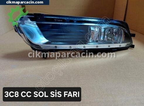 Volkswagen VW CC Sol Sis Farı çıkma parça