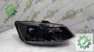 SKODA FABİA 2013 2017 SAĞ FAR 6V1941016B