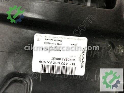 Skoda Octavia Torpido 5E1857007 çıkma parça
