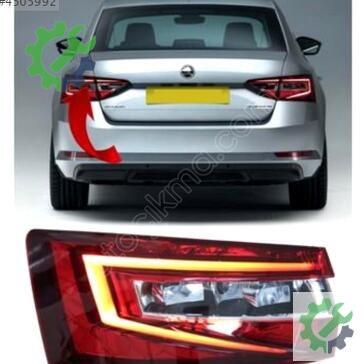 Skoda Superb Sol Arka Stop çıkma parça
