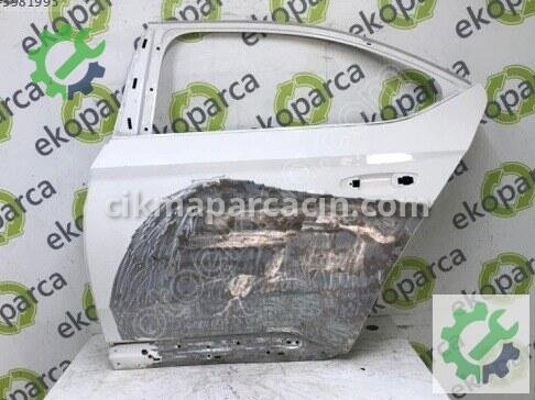 Skoda Superb Sol Arka Kapı 3V5833051 çıkma parça