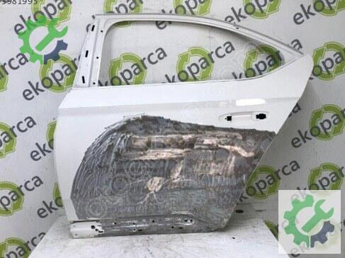Skoda Superb Sol Arka Kapı 3V5833051 çıkma parça