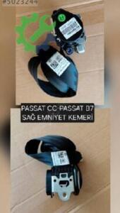 SUPERB EMNİYET KEMERİ ÖN SOL PASSAT CC B6 B7 SIFIR 3C1857706P RAA