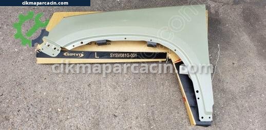 Volkswagen Tiguan Sol Ön Çamurluk çıkma parça