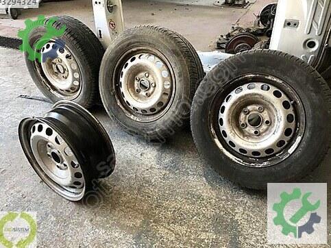 Volkswagen Caddy Jant & Lastik Takımı 2K0601027 çıkma parça