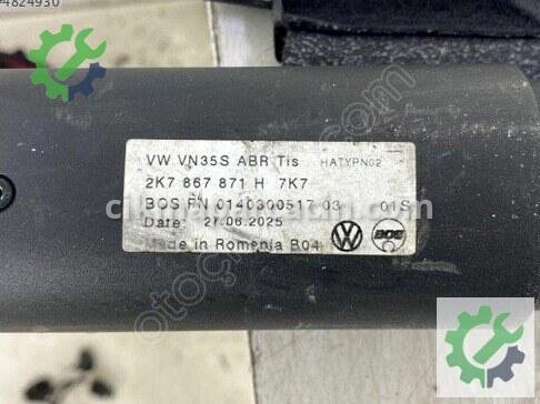 Volkswagen Caddy Bagaj Perdesi 2K7867871H çıkma parça