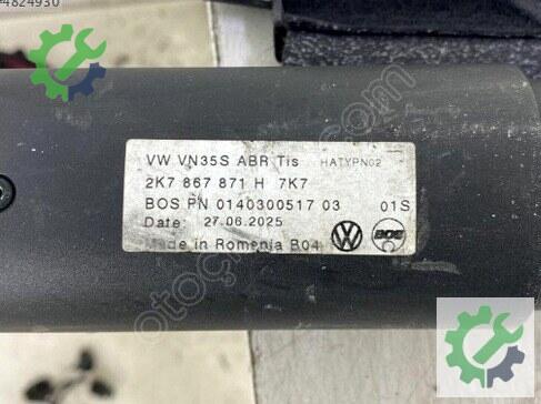 Volkswagen Caddy Bagaj Perdesi 2K7867871H çıkma parça