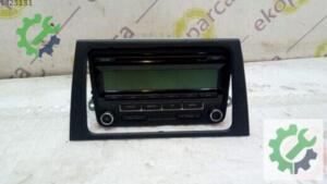 VOLKSWAGEN GOLF 2008 2013 RADYO TEYP + ÇERÇEVE 1K0035186AA