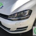 VOLKSWAGEN GOLF 2013 2017 ÖN TAMPON FAR YIKAMALI DOLU 5G0807217BP
