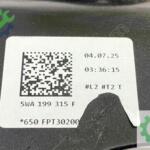 VOLKSWAGEN GOLF 2019 2022 MOTOR TRAVERS 5WA199315F