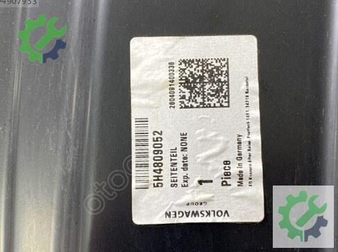 Volkswagen Golf Sağ Arka Çamurluk 5H4809844 çıkma parça