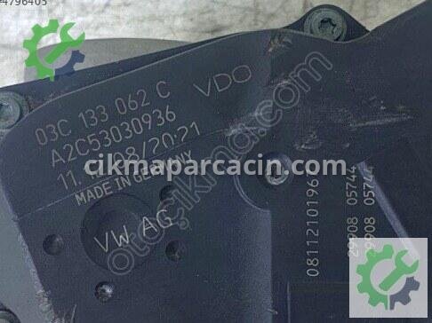 Volkswagen Jetta Gaz Kelebeği 03C133062C çıkma parça