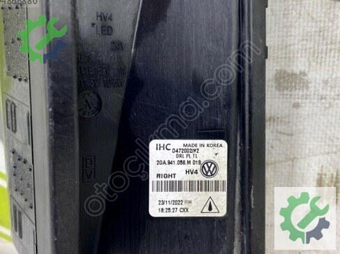 Volkswagen T-Roc Sağ Şasi 2GA941056M çıkma parça