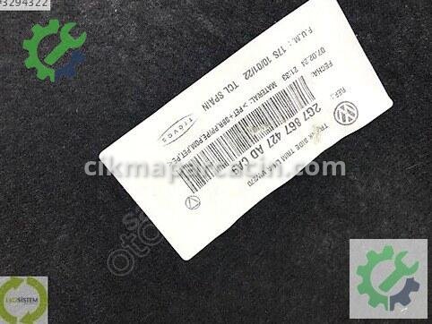 Volkswagen Taigo Bagaj Döşemesi 2G7867427 çıkma parça