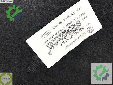 Volkswagen Taigo Bagaj Döşemesi 2G7867427 çıkma parça