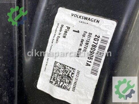 Volkswagen Taigo Sol Marşpiyel Sacı 2G7809051 çıkma parça