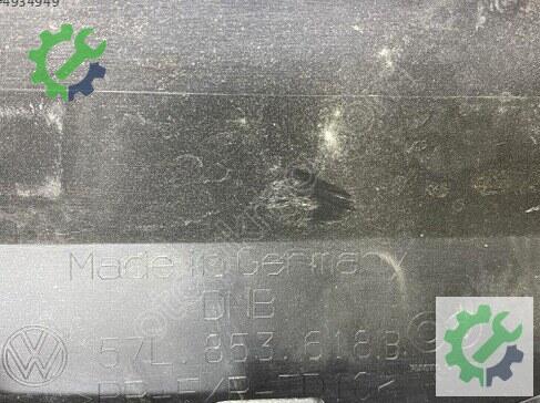 Volkswagen Tayron Tampon Izgara Çıtası 57L853618B çıkma parça