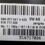 VOLKSWAGEN TİGUAN 2008 2016 SANRUF CAMI KOMPLE 5N0877041