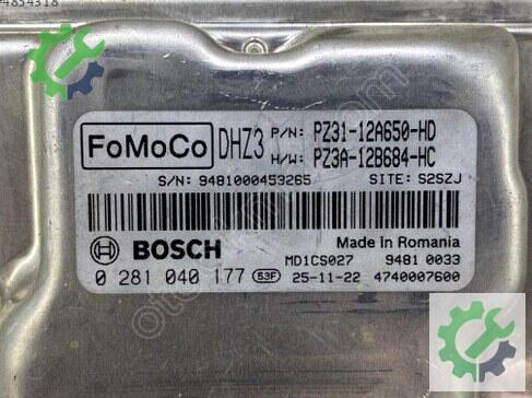 Volkswagen Transporter Motor Beyni PZ31-12A650-HD çıkma parça