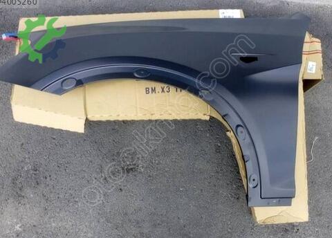 BMW X3 Sol Ön Çamurluk çıkma parça
