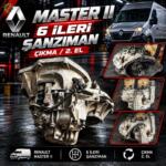 Renault Master 2 6 ileri şanzıman