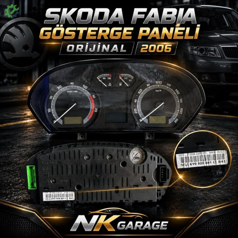 Skoda Fabia Gösterge Paneli çıkma parça