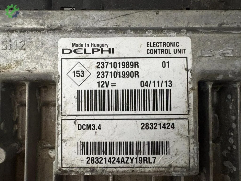 Renault Kangoo Motor Beyni 237101989R çıkma parça