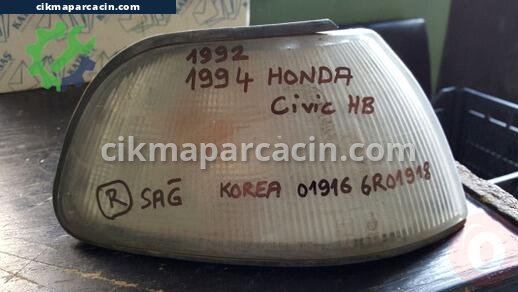 Honda Accord Sinyal çıkma parça