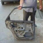 1993 MODEL MAZDA323 HATCHBACK SOL ARKA KAPI ÇIKMA PARÇA