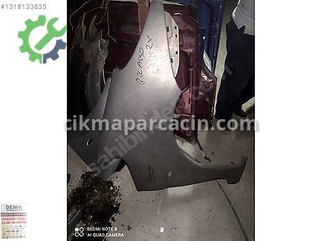Citroen C4 Picasso Sağ Ön Çamurluk çıkma parça
