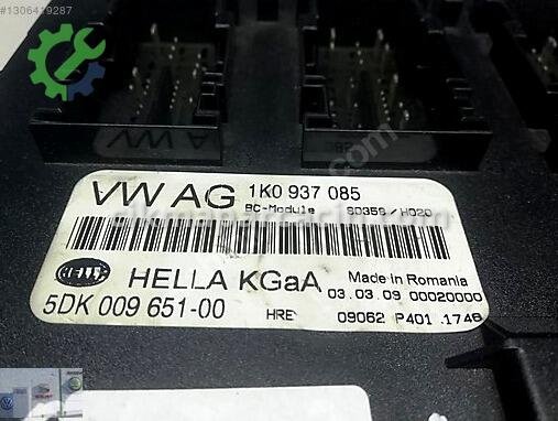 Volkswagen Jetta Konfor Beyni 1K0937085 çıkma parça