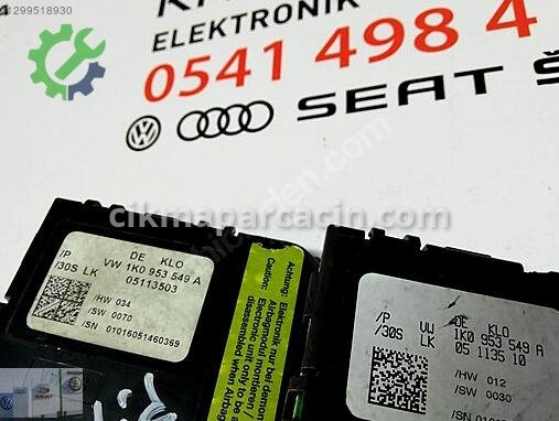 Volkswagen Jetta Beyni 1K0953549A çıkma parça